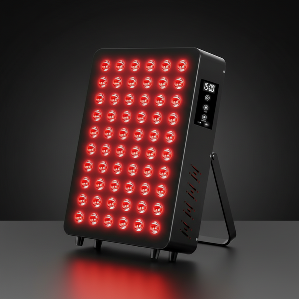 300W Red &amp; Near-Infrared LED Light Panel with TENS &amp; EMS – 60 Dual-Chip LEDs